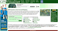 Desktop Screenshot of gpsvisualizer.com